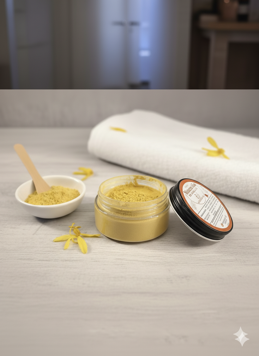 Mascarilla de Arcilla Amarilla Isa Elejalde